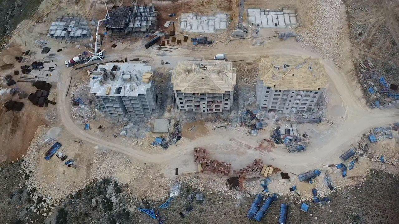 Şantiye genel görünüm